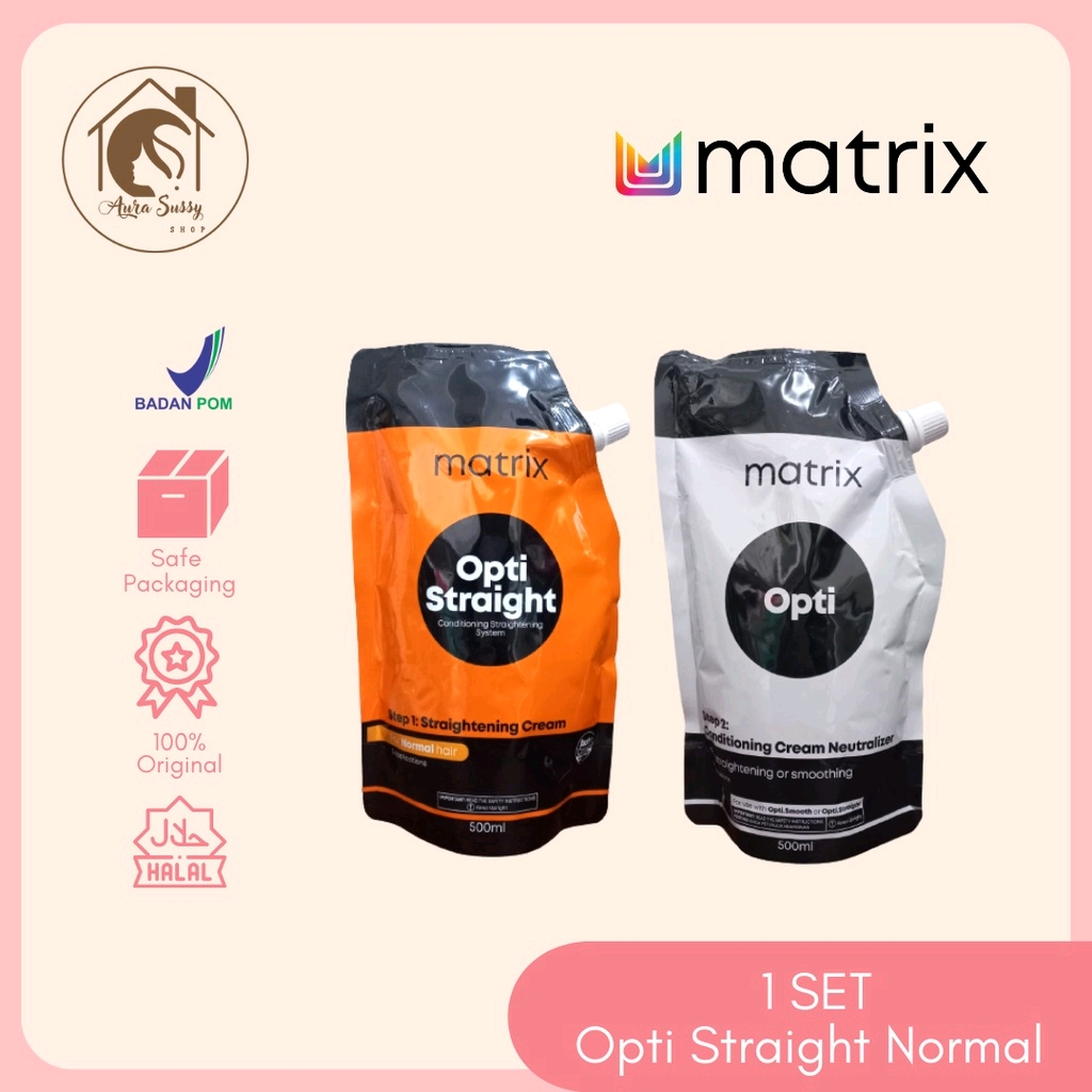 Turun 38%: Matrix Opti Straight 1 Set
