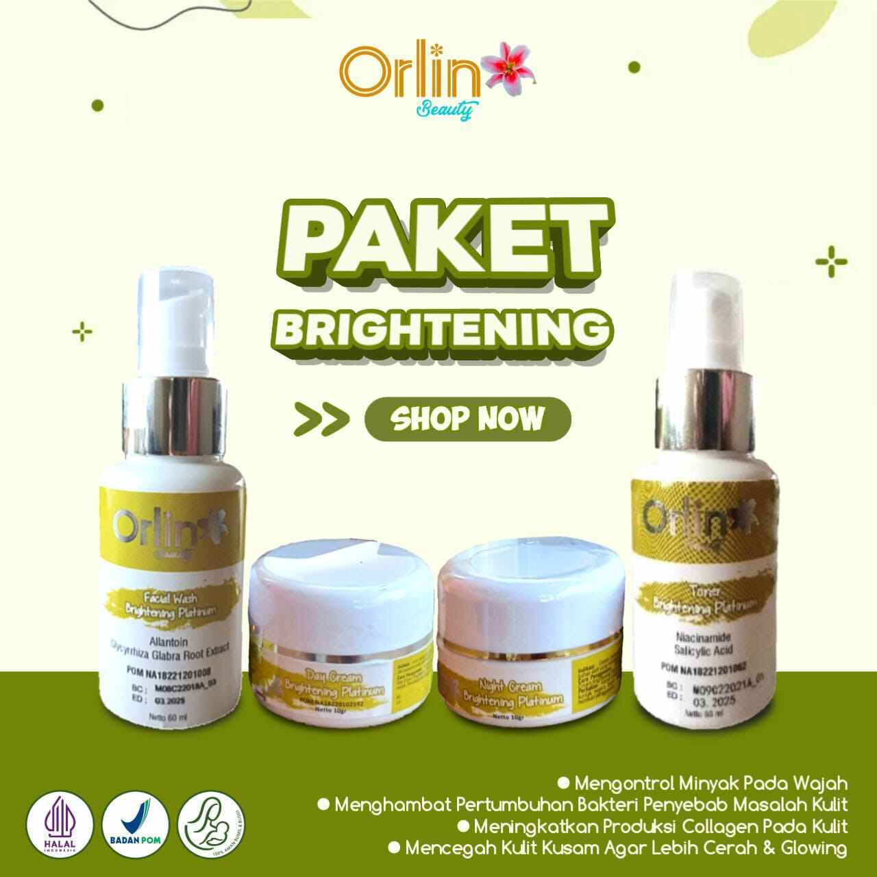 Harga Baru Turun: Orlin Beauty Skincare