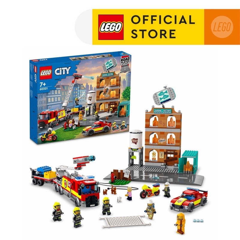 Harga Baru Turun: LEGO City 60321 Fire