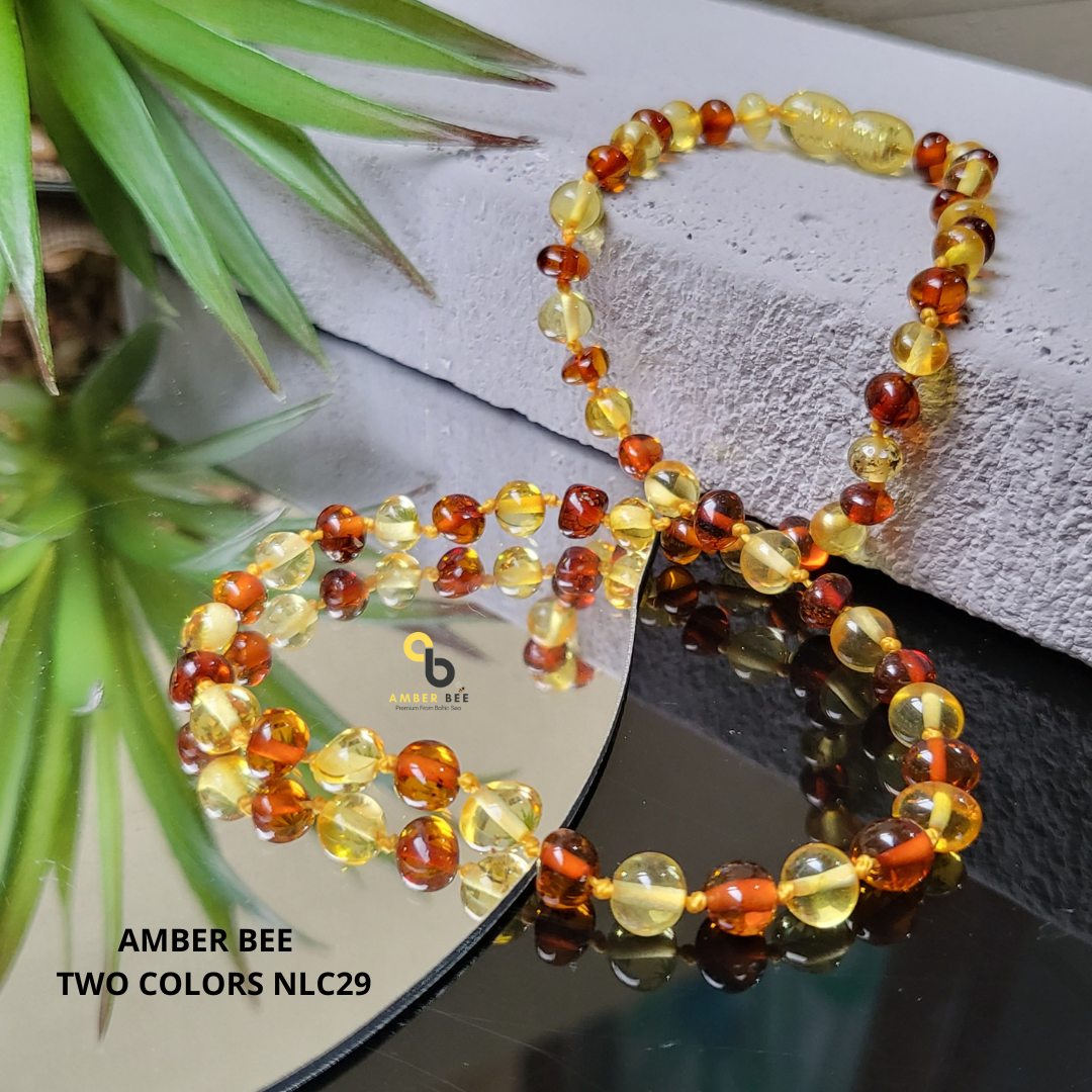 Turun 25%: Kalung Amber Tumbuh Gigi Bayi