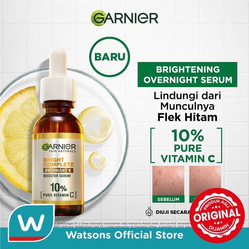 Turun 40%: Garnier Bright Complete