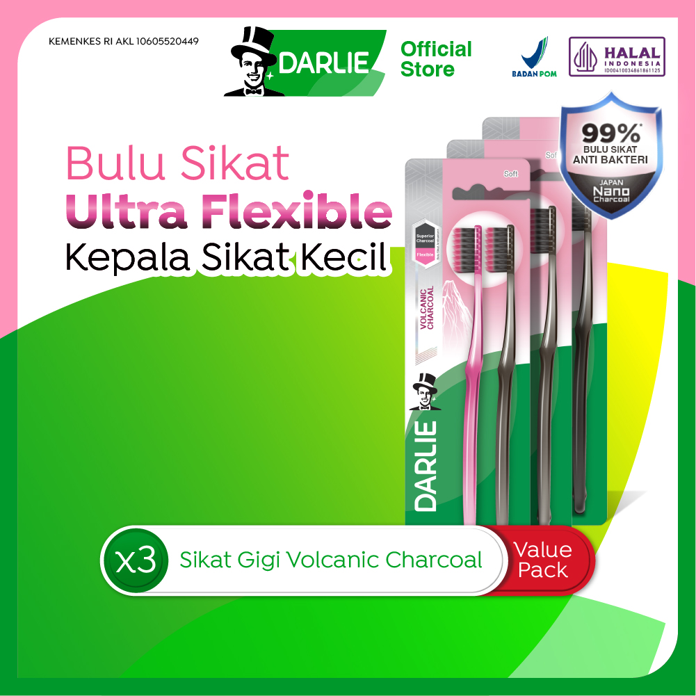 Harga Baru Turun: DARLIE Sikat Gigi
