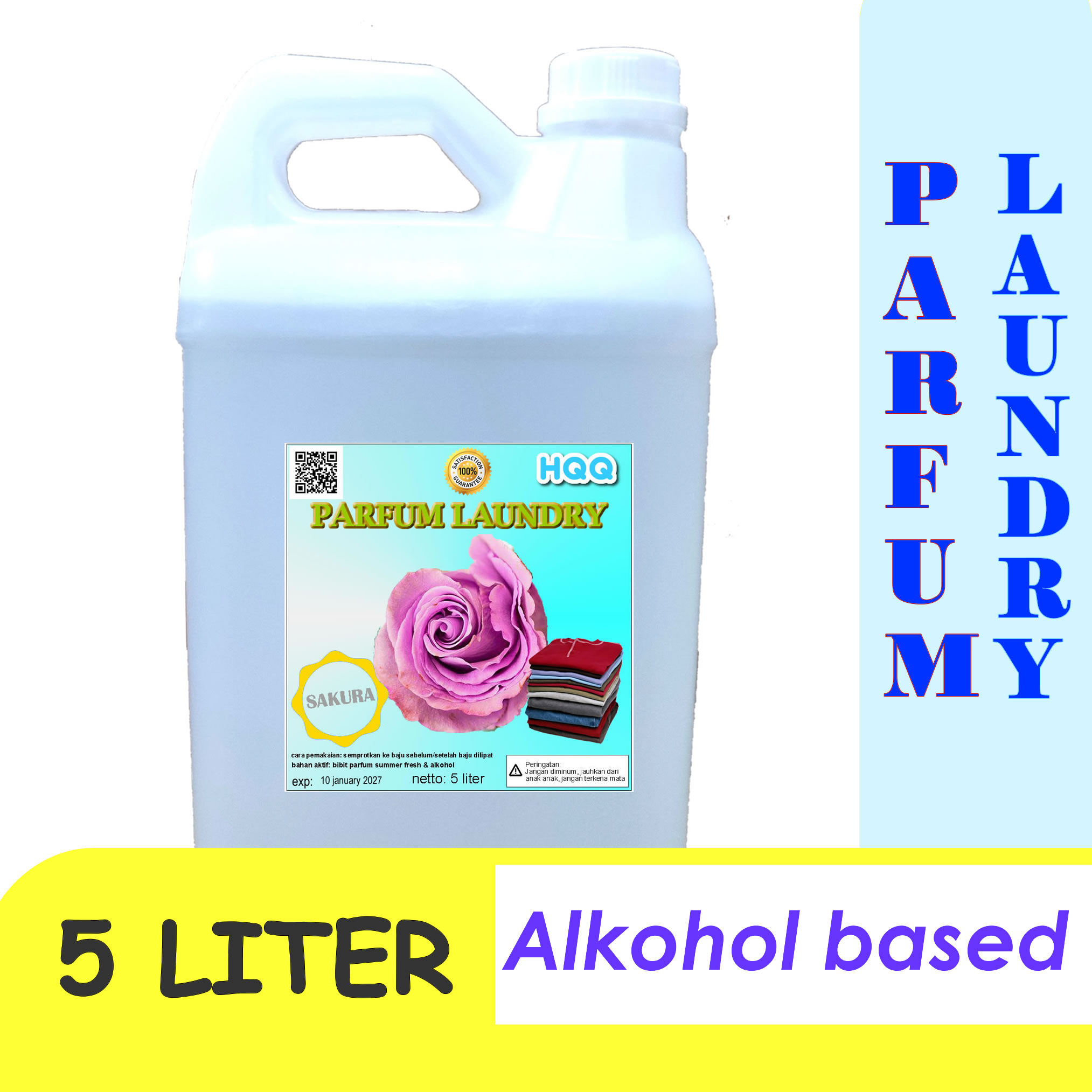 Harga Baru Turun: PARFUM LAUNDRY alkohol
