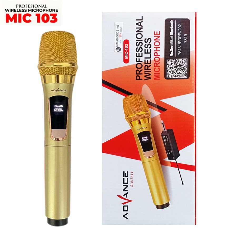 Harga Baru Turun: Advance Microphone