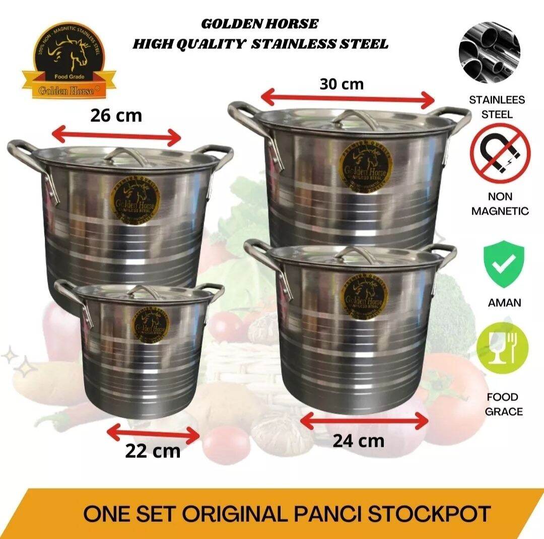 Harga Baru Turun: Panci Stockpot Steamer