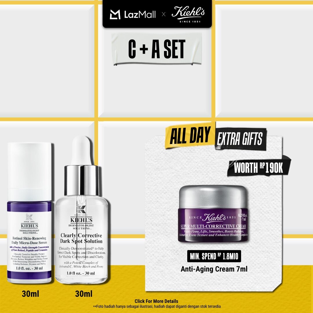 Harga Baru Turun: Kiehls Retinol