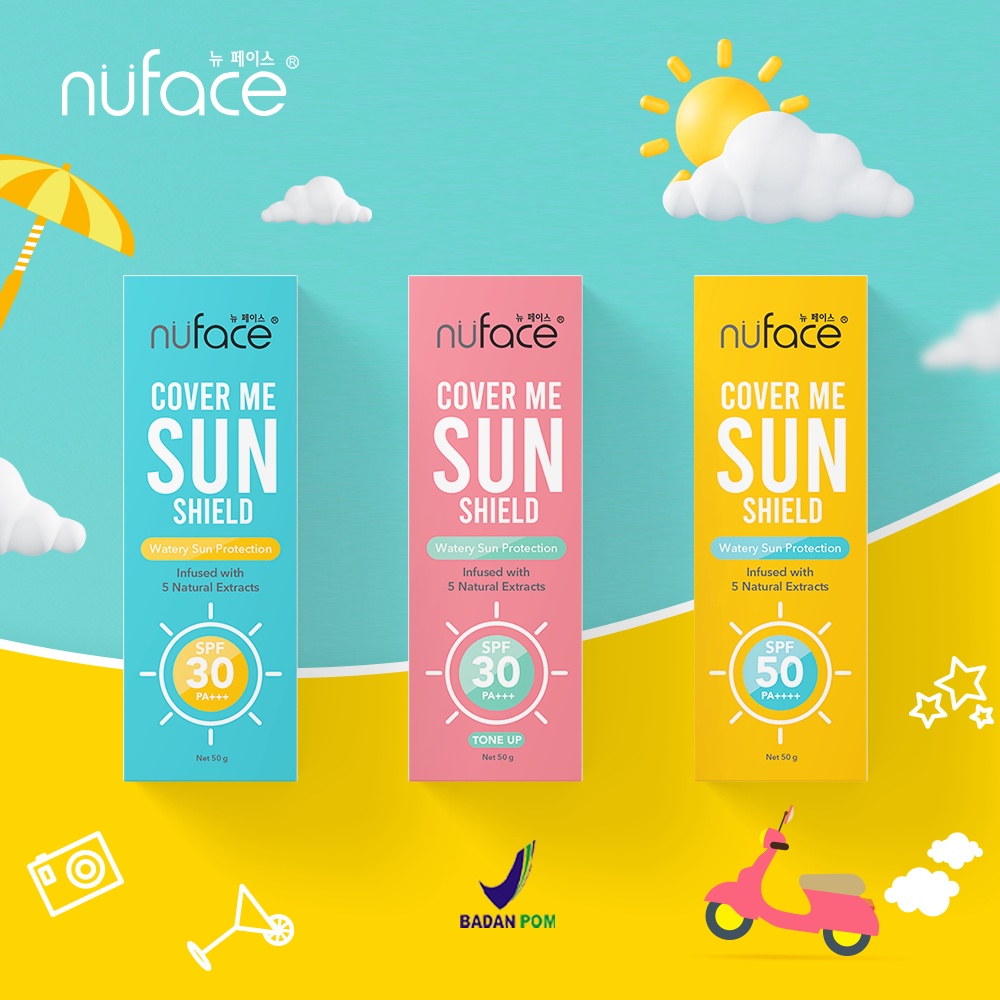 Harga Baru Turun: Nuface Sunscreen Cover