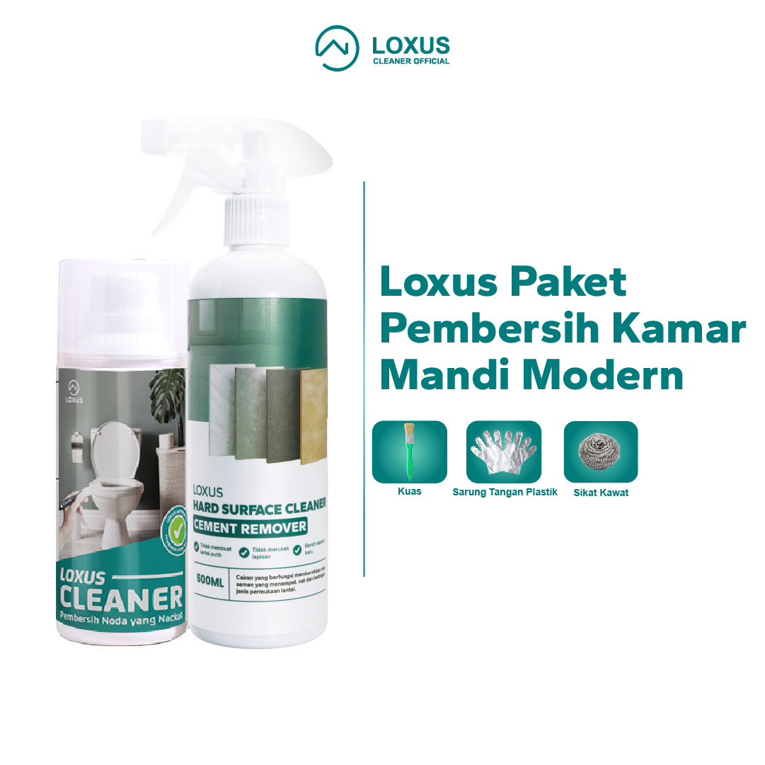 Harga Baru Turun: Loxus Paket Pembersih