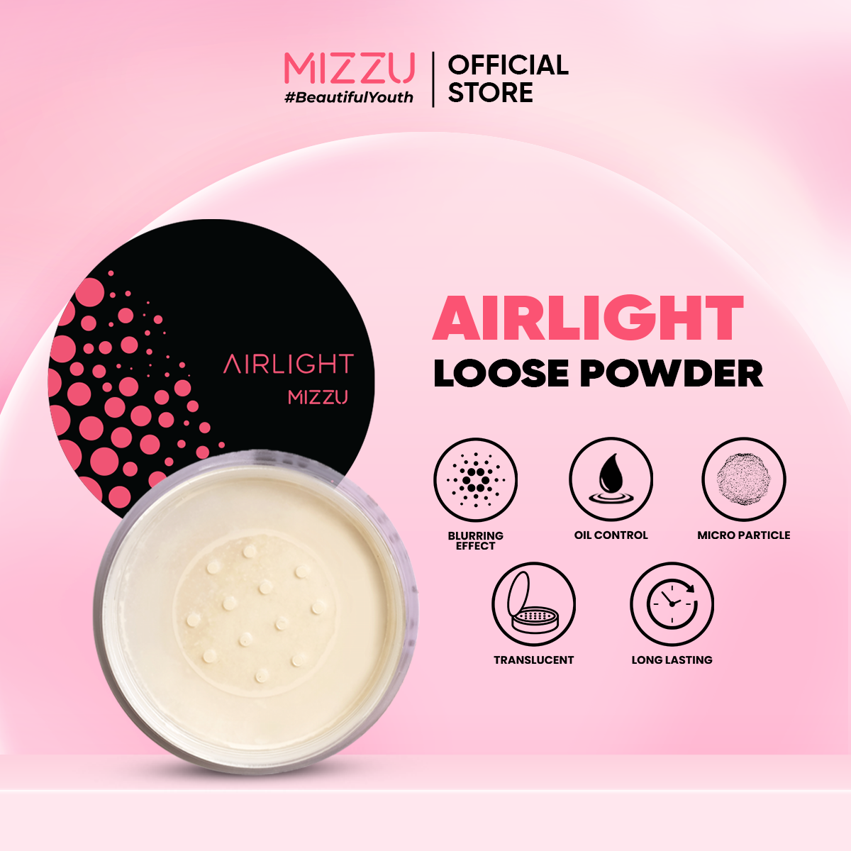 Harga Baru Turun: Mizzu Loose Powder Air