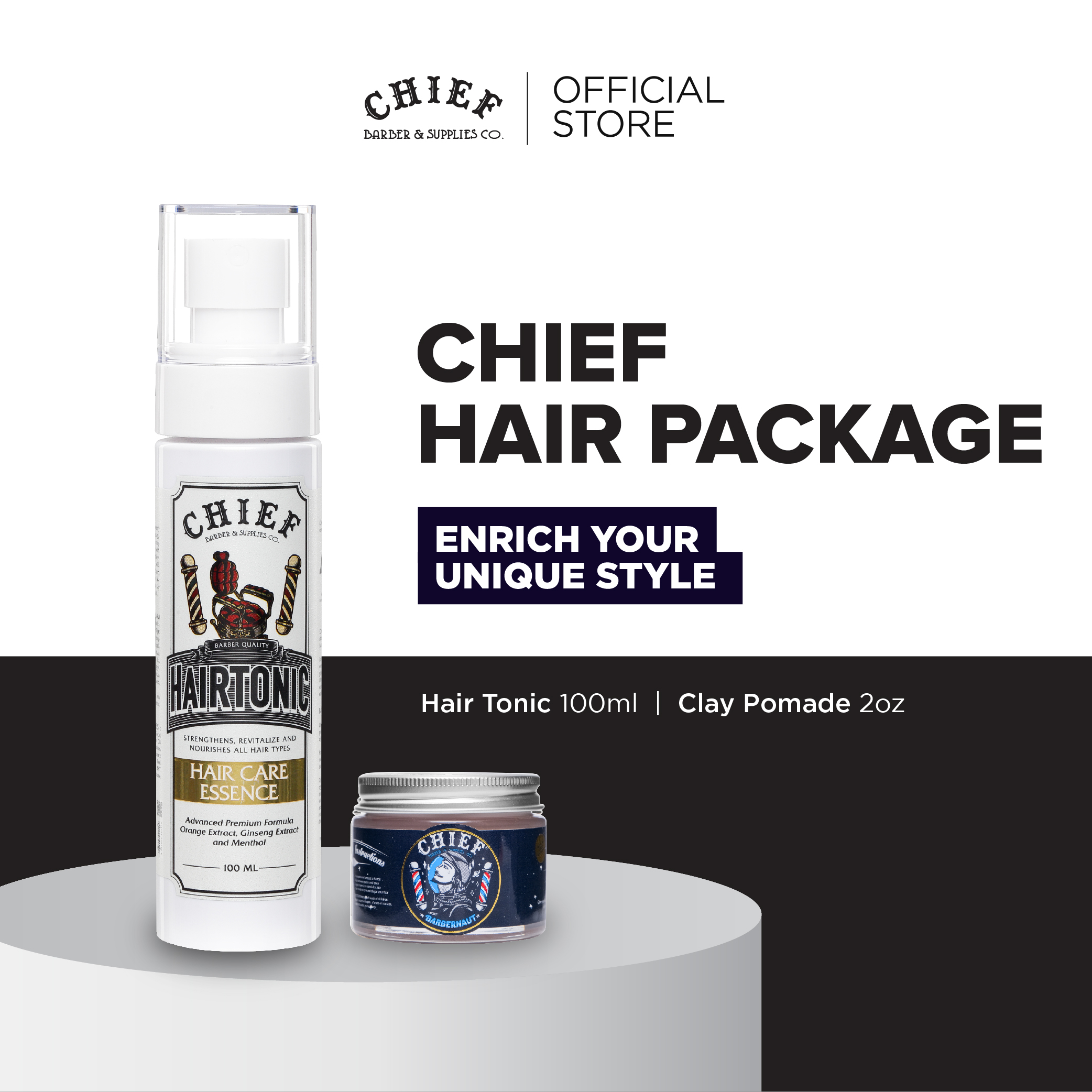 Harga Baru Turun: CHIEF HAIR PACKAGE