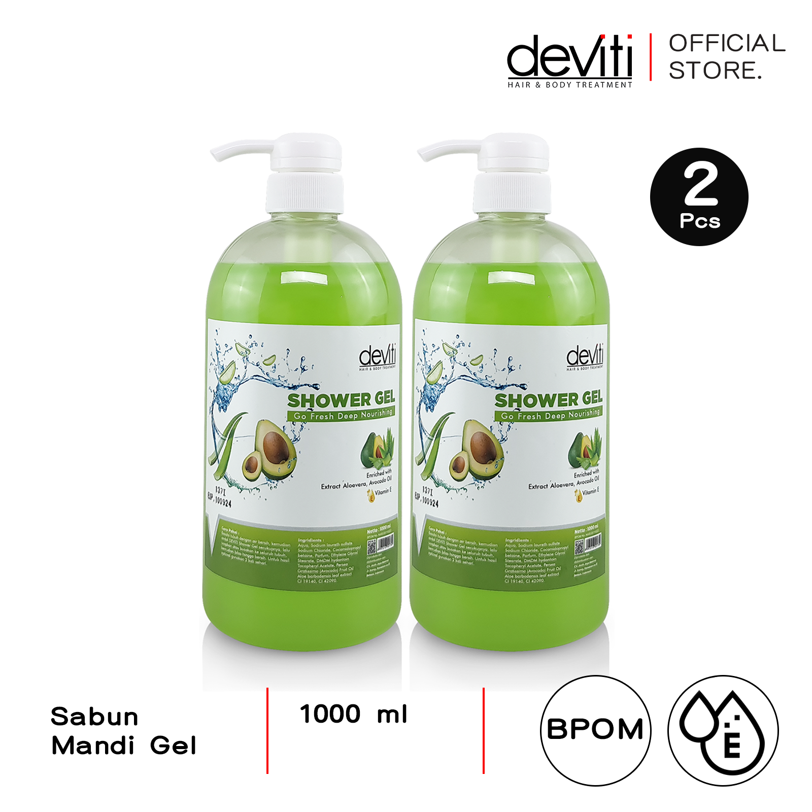 Harga Baru Turun: deviti Combo 2 Sabun
