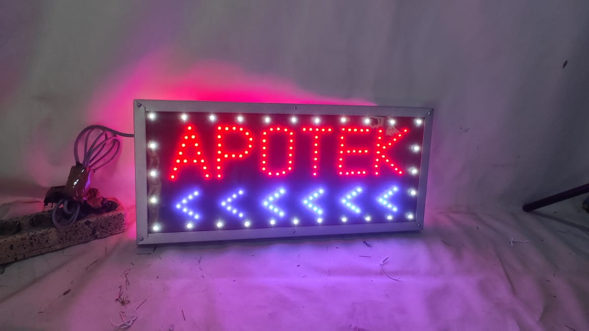 Harga Baru Turun: lampu LED tulisan