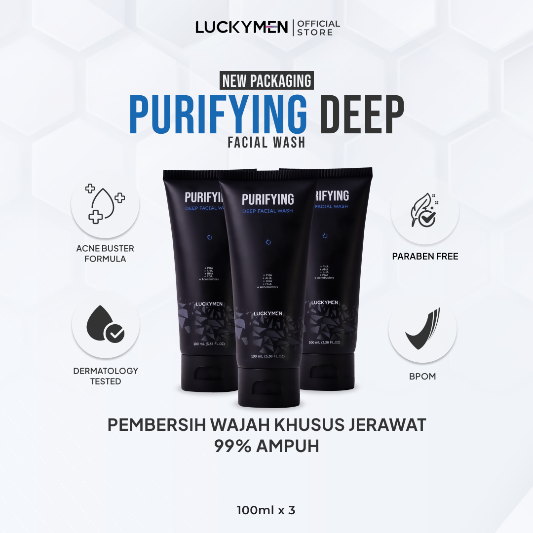 Turun 55%: 3PCS LUCKYMEN Purifying