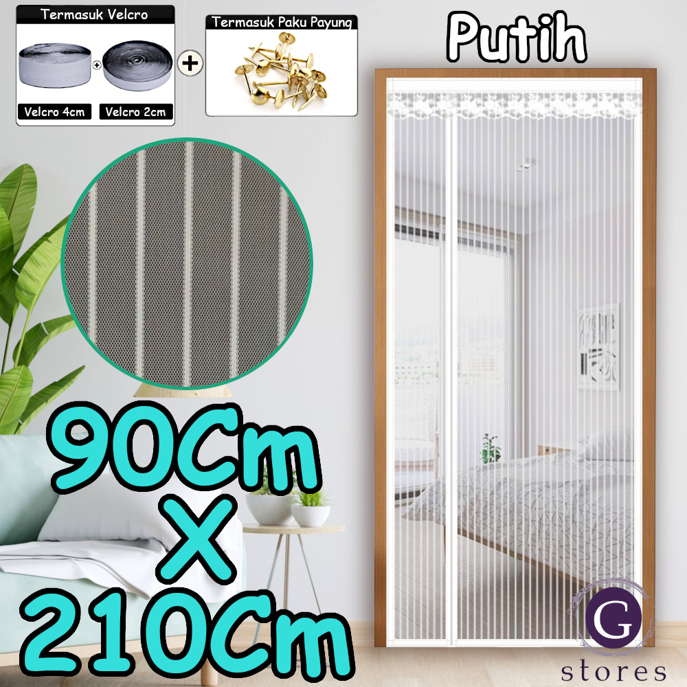 Harga Baru Turun: Tirai Magnet Premium