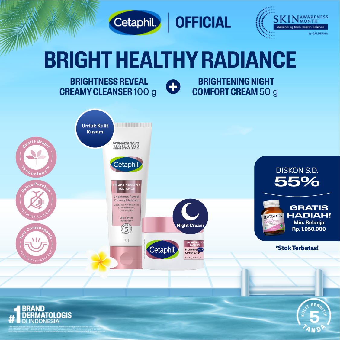 Harga Baru Turun: Cetaphil Brightness