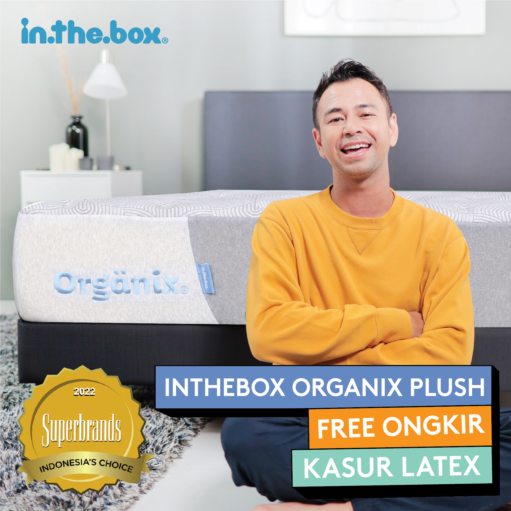 Turun 21%: INTHEBOX Organix Plush &