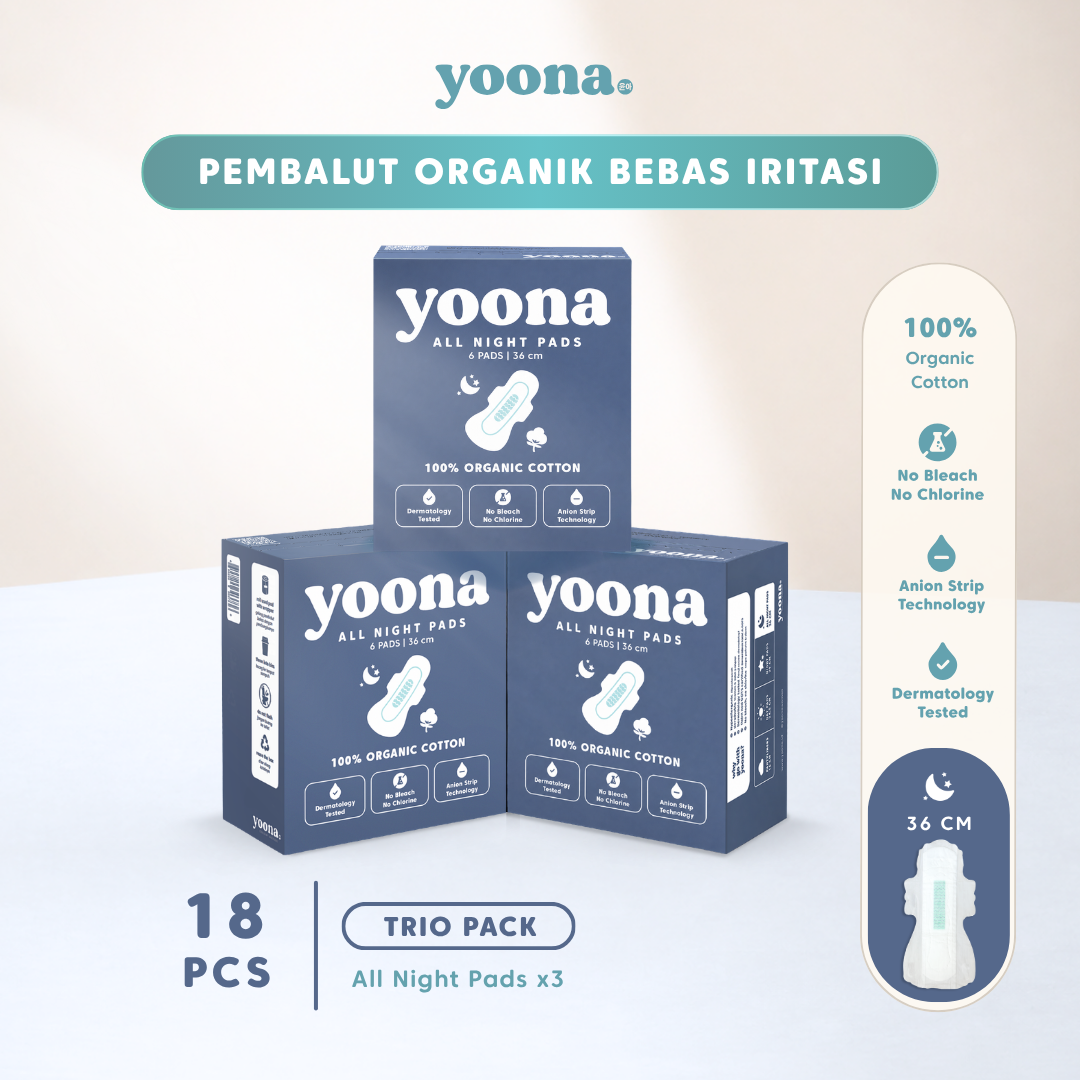 Turun 34%: YOONA Trio Pack All Night