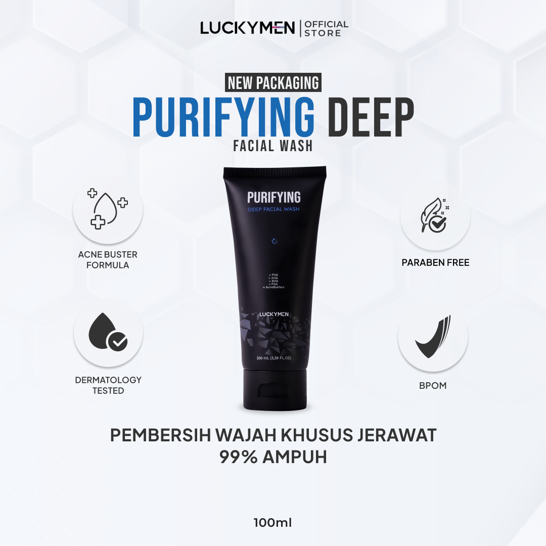 Turun 55%: LUCKYMEN Purifying Facial