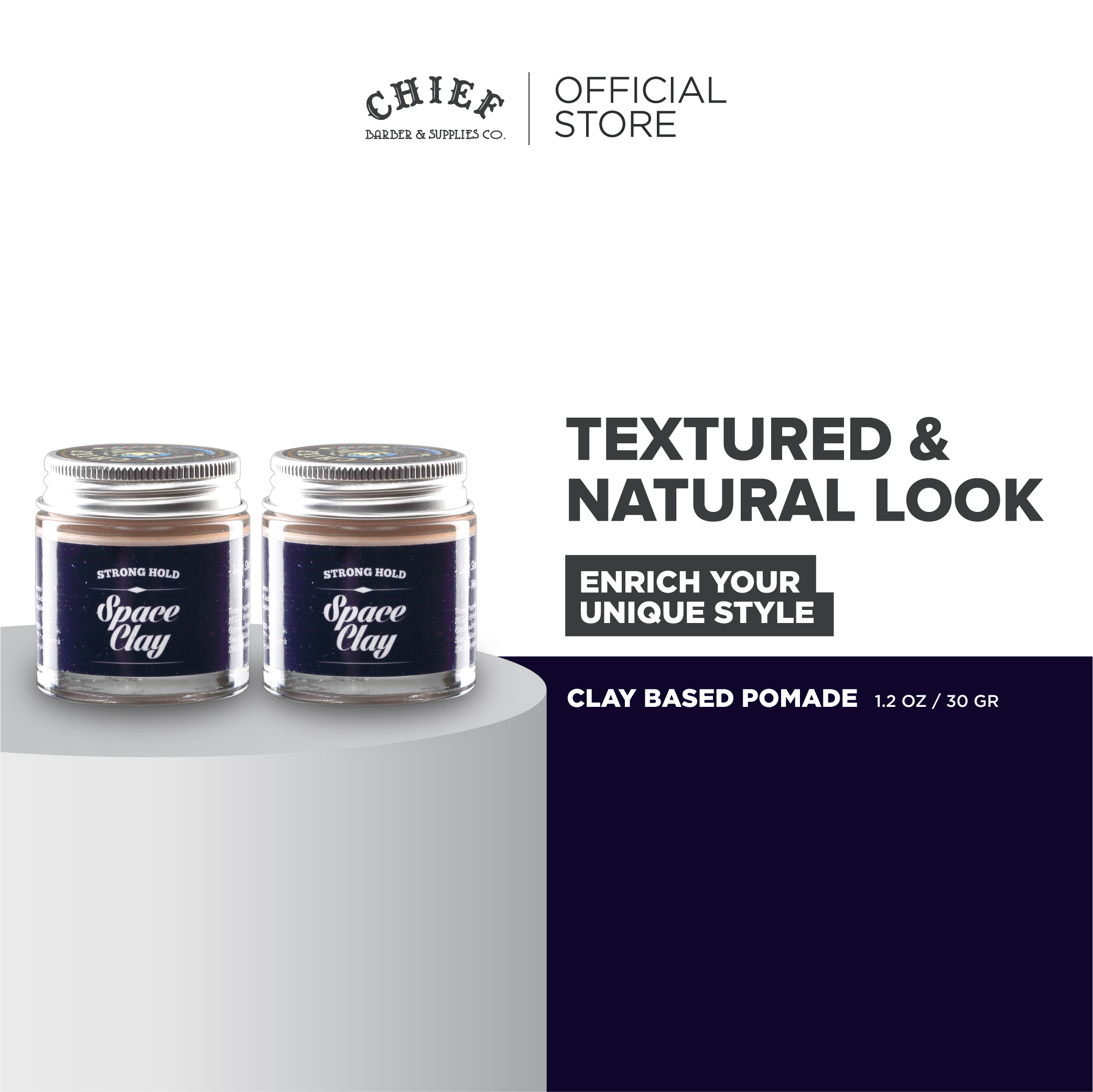 Harga Baru Turun: CHIEF SPACE CLAY Paket