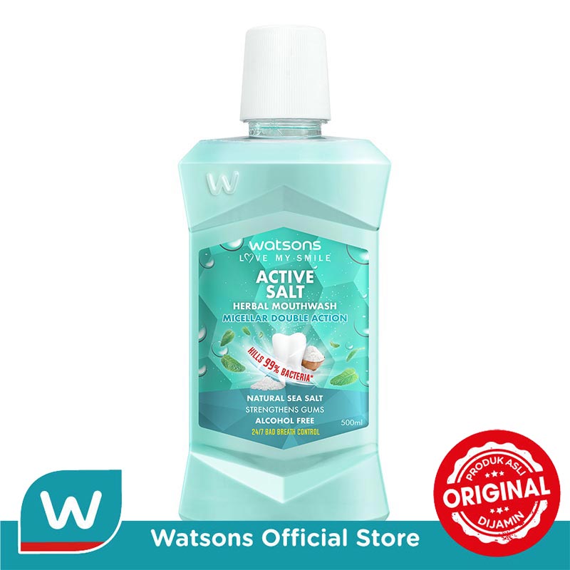Turun 27%: Watsons Active Salt Herbal