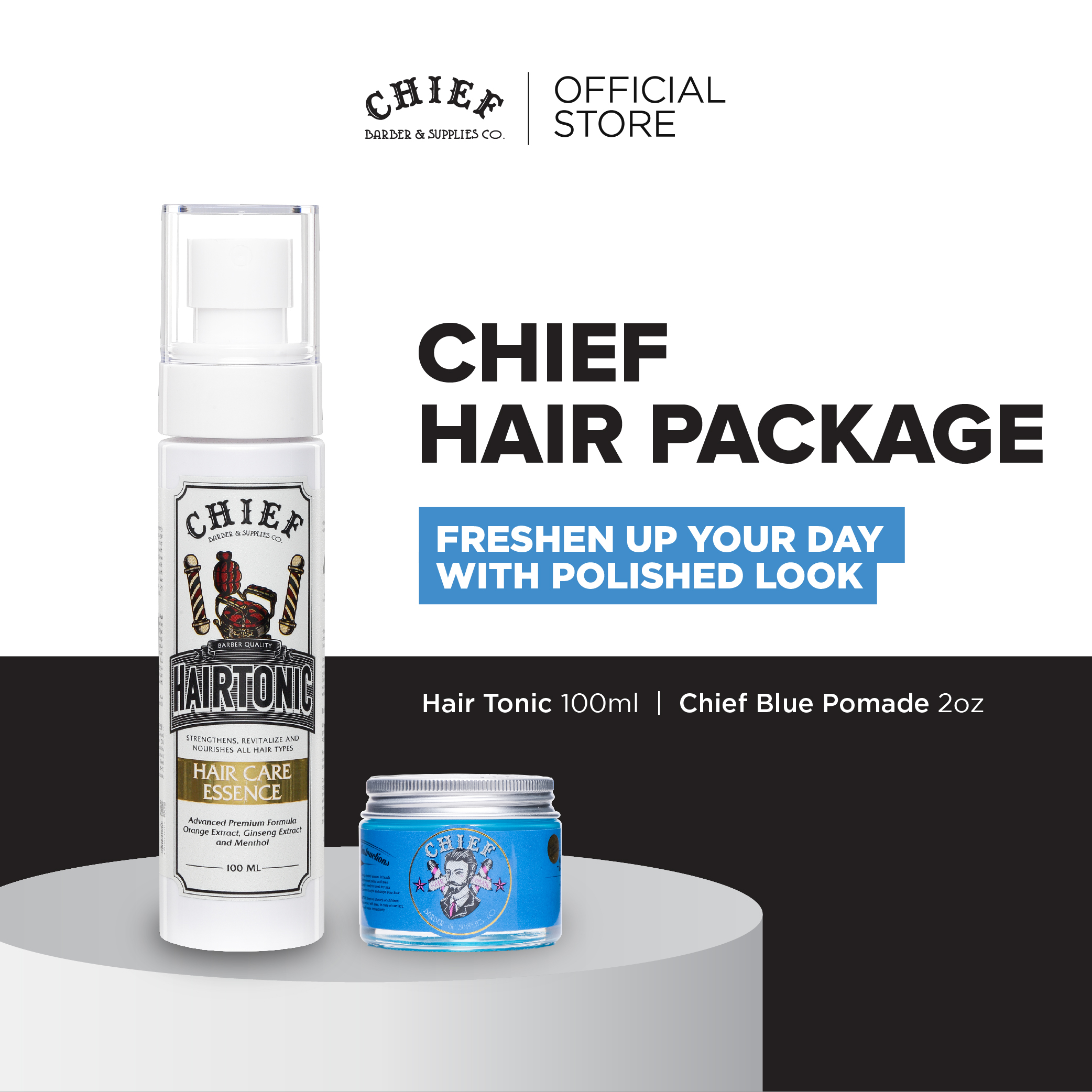 Harga Baru Turun: CHIEF HAIR PACKAGE