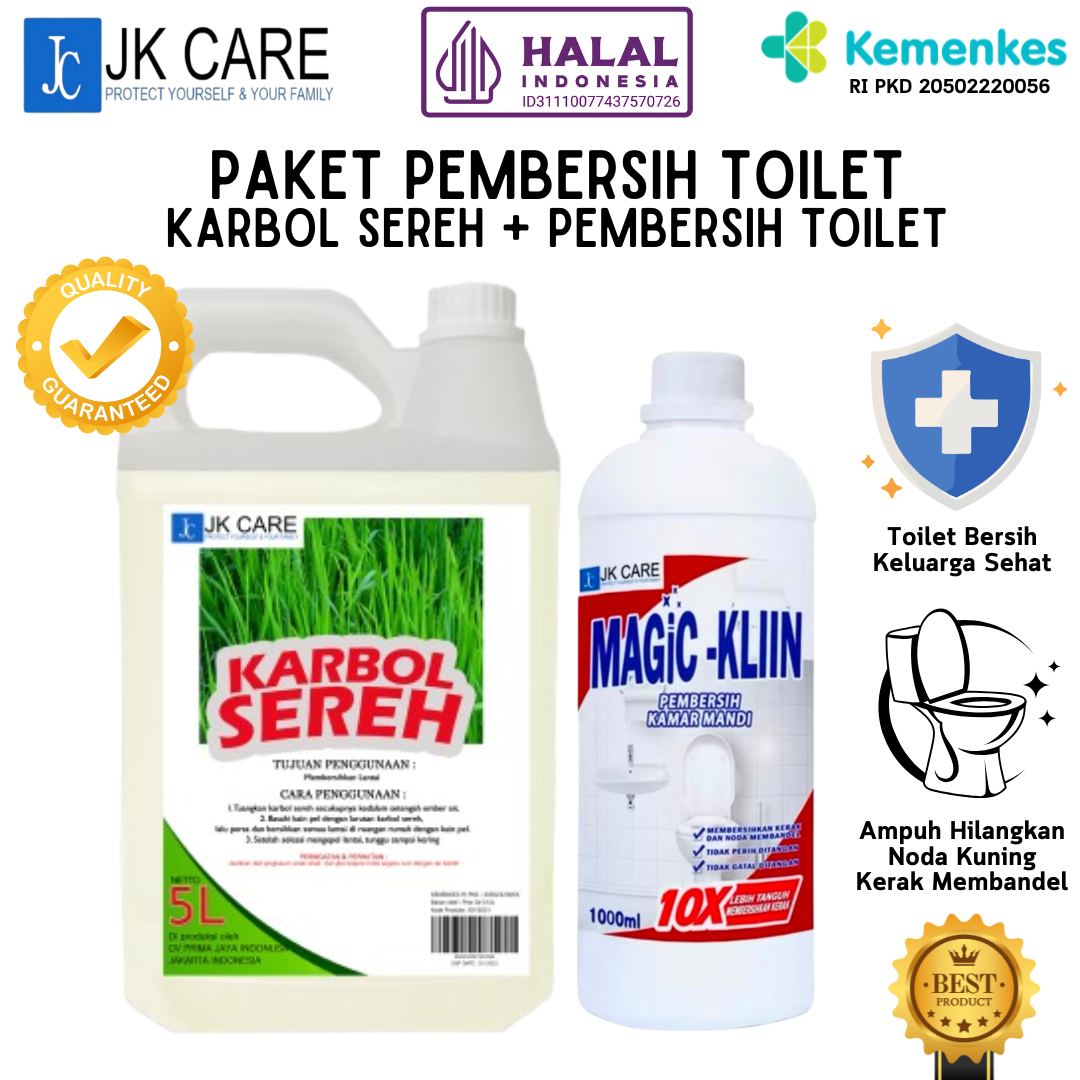 Harga Baru Turun: Paket Pembersih Toilet