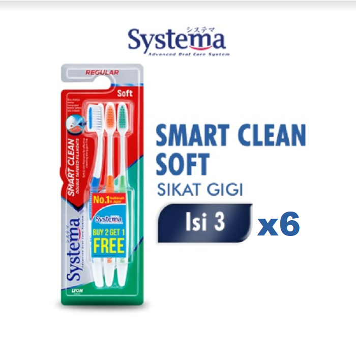 Turun 24%: Systema Sikat Gigi Smart