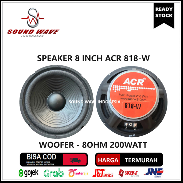 Turun 29%: SPEAKER ACR 8 INCH 818-W