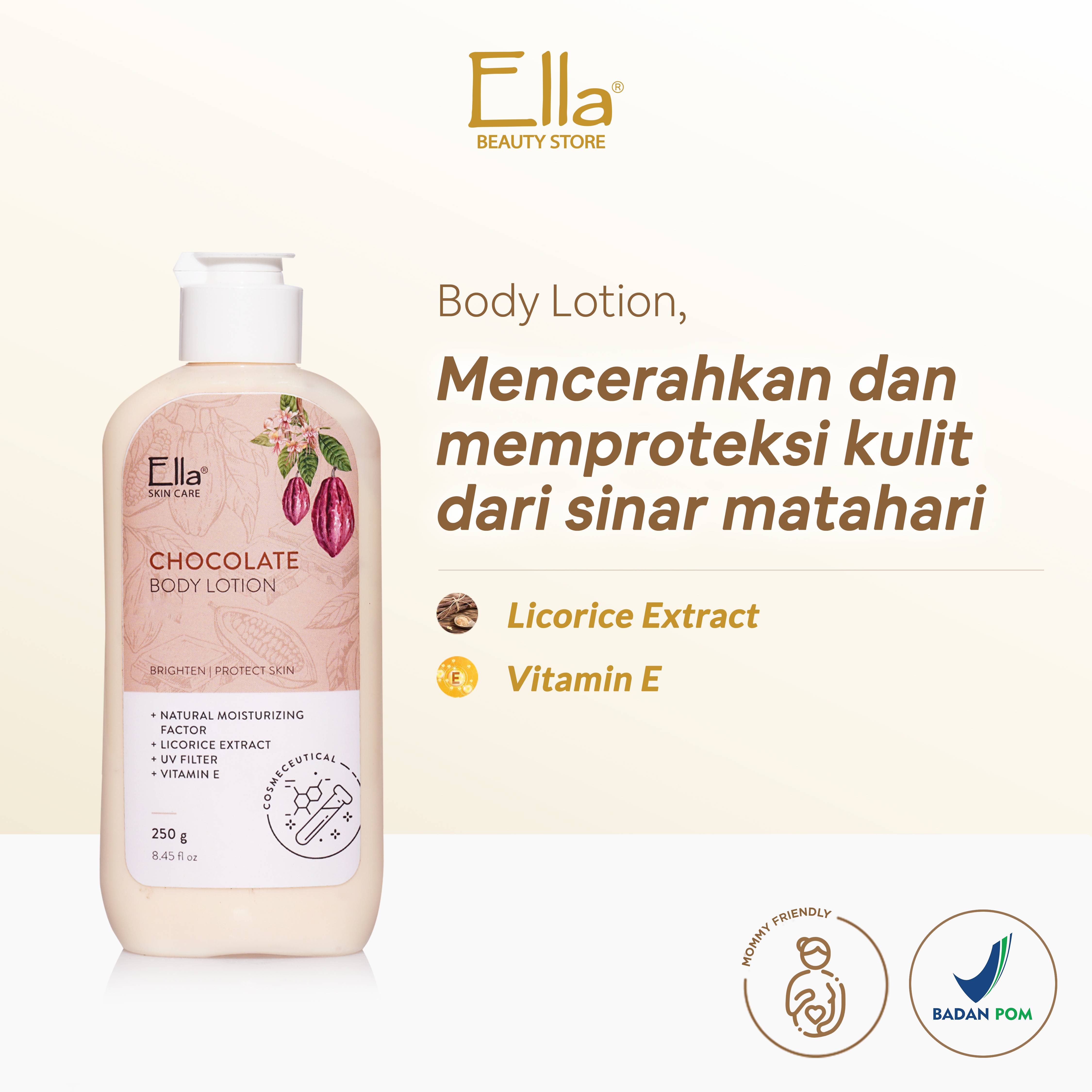 Turun 20%: Ella Skincare Whitening Body