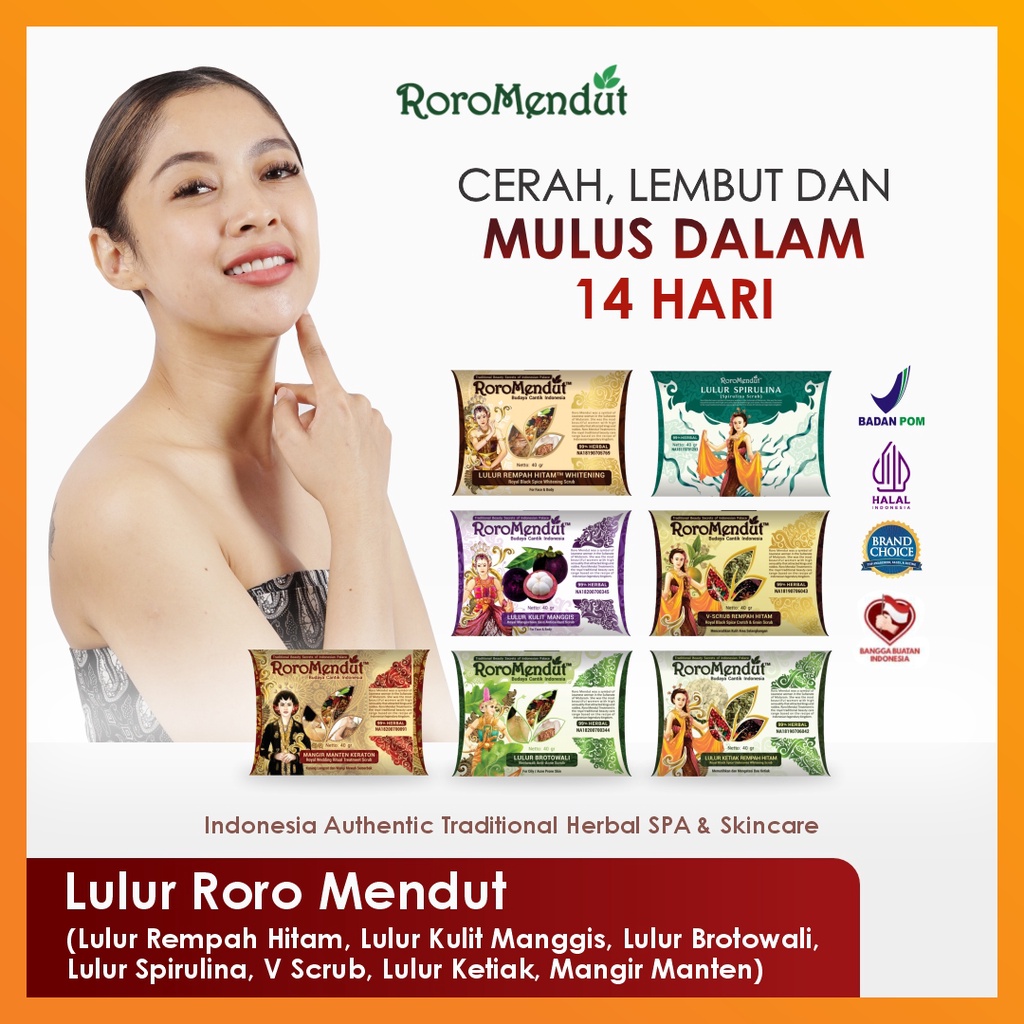 Turun 27%: RORO MENDUT Lulur Herbal