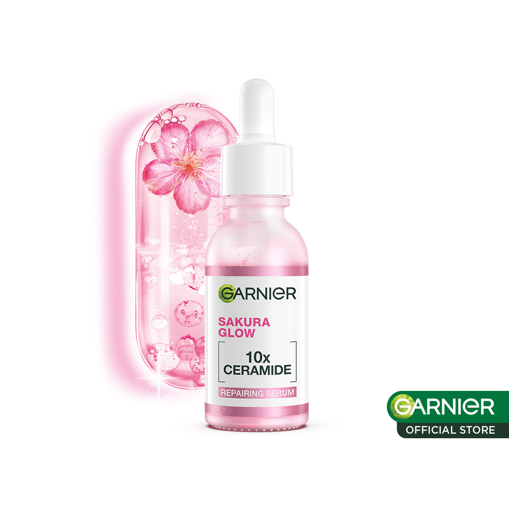 Turun 23%: Garnier Sakura Glow Hyaluron