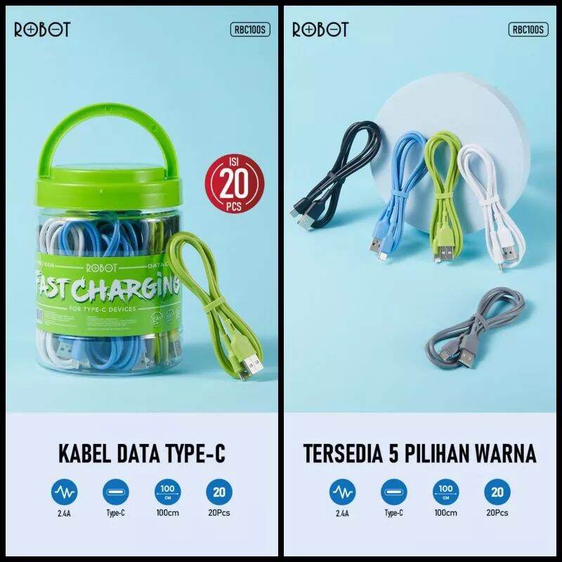 Turun 22%: Kabel Data Robot RBC100S Type