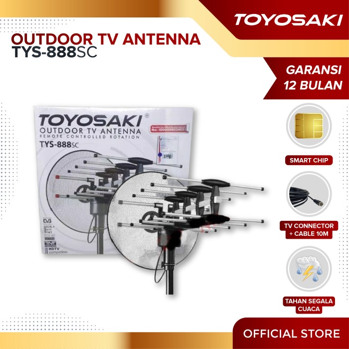 Turun 23%: Toyosaki Antena TV Digital