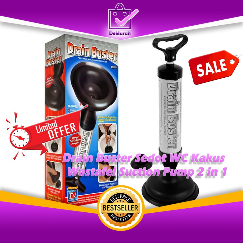 Turun 28%: Drain Buster Pompa Pendorong