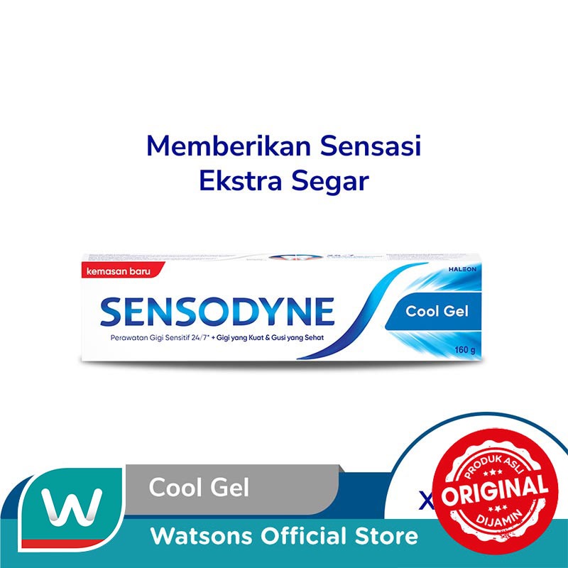 Turun 39%: Sensodyne Pasta Gigi Cool Gel