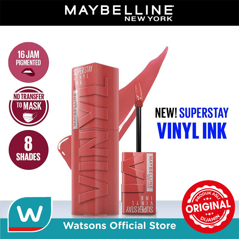 Turun 39%: Maybelline Superstay Vinyl