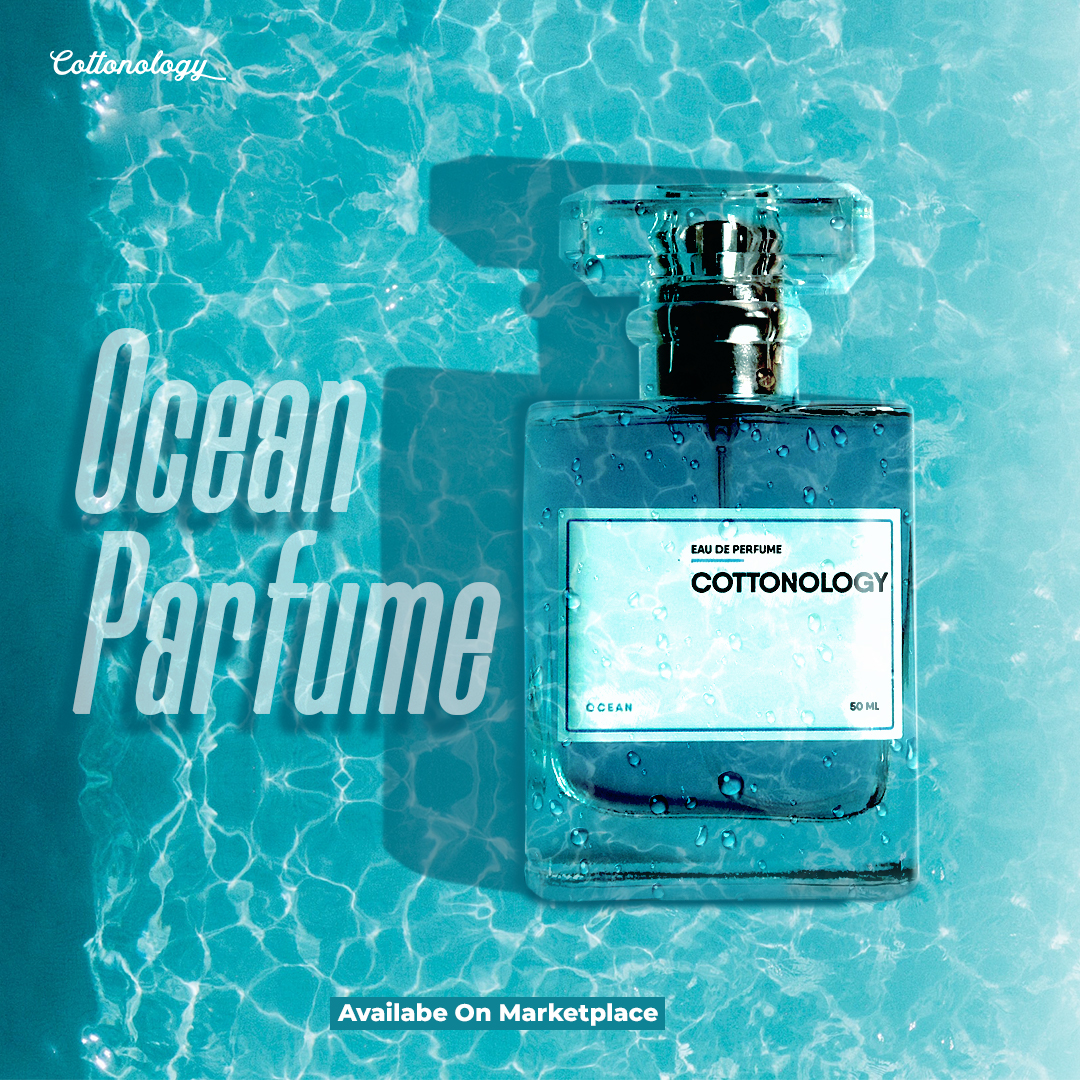 Turun 34%: Cottonology Parfum Ocean Blue
