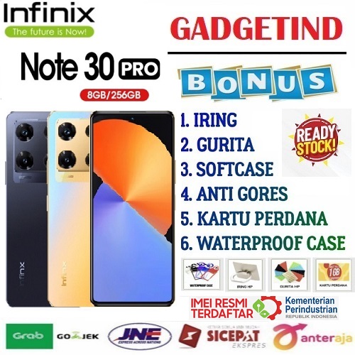 Turun 29%: INFINIX Note 30 PRO 8/256GB