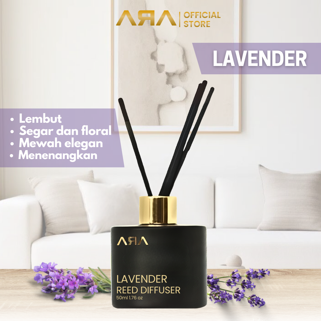 Turun 30%: ARA Reed Diffuser Pengharum