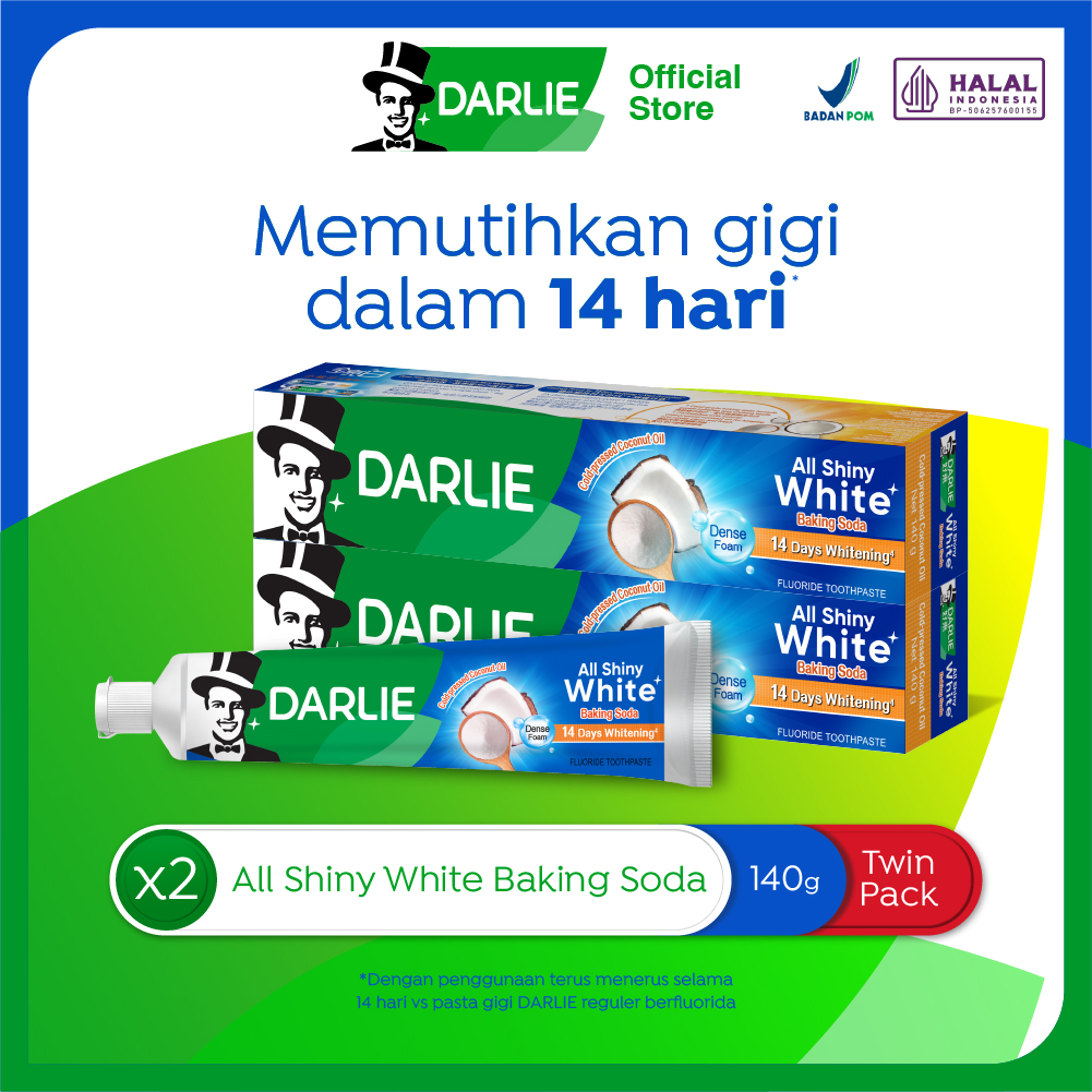 Turun 23%: DARLIE Pasta Gigi All Shiny
