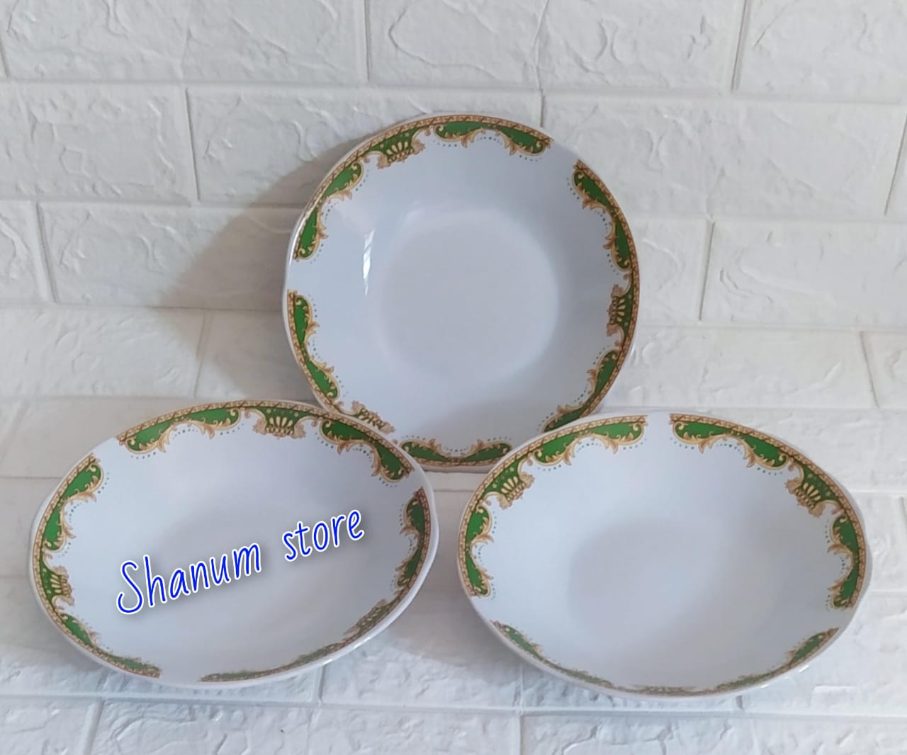 Turun 38%: 1 Lusin /6pcs /3pcs Piring