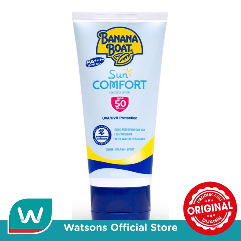 Turun 40%: Banana Boat Sun Comfort SPF