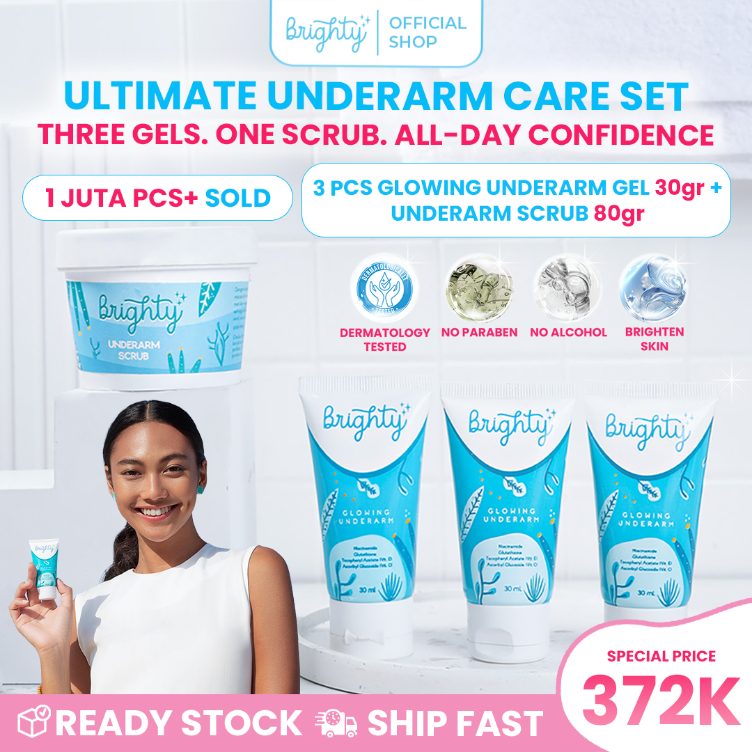 Turun 21%: Brighty Glowing Underarm 3