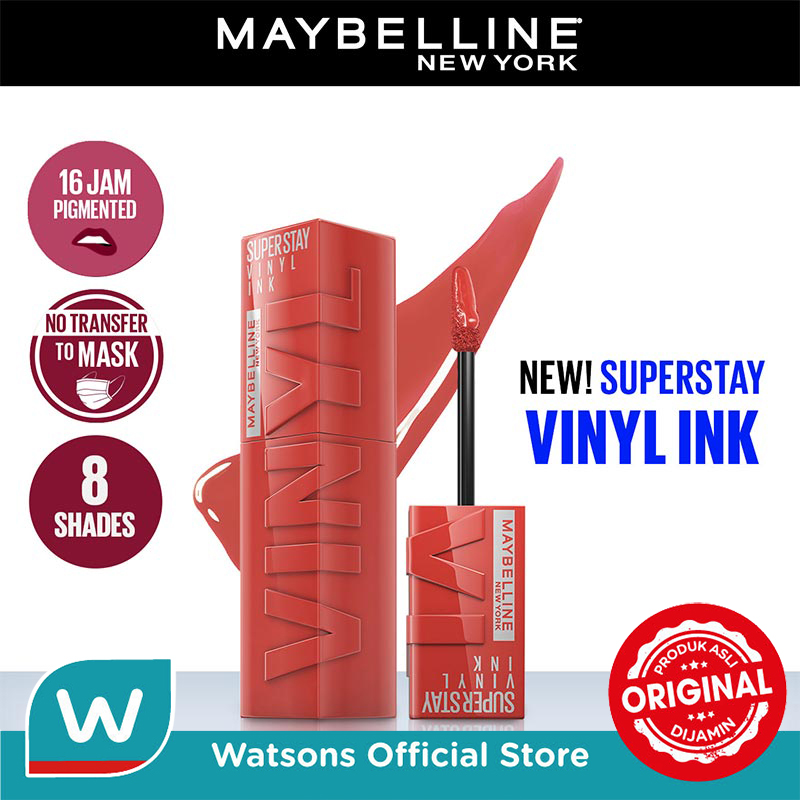 Turun 39%: Maybelline Superstay Vinyl