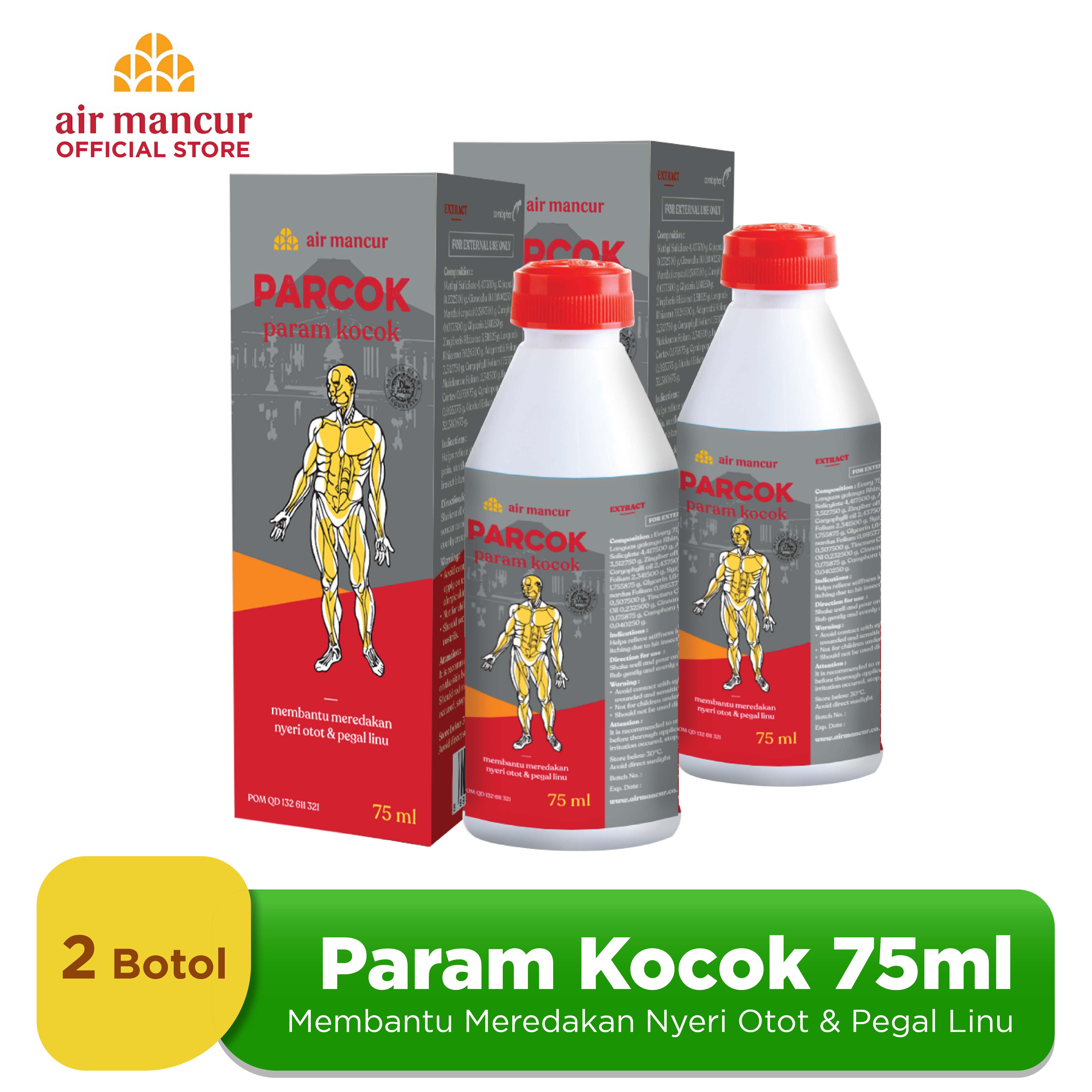 Turun 23%: Air Mancur Param Kocok Botol