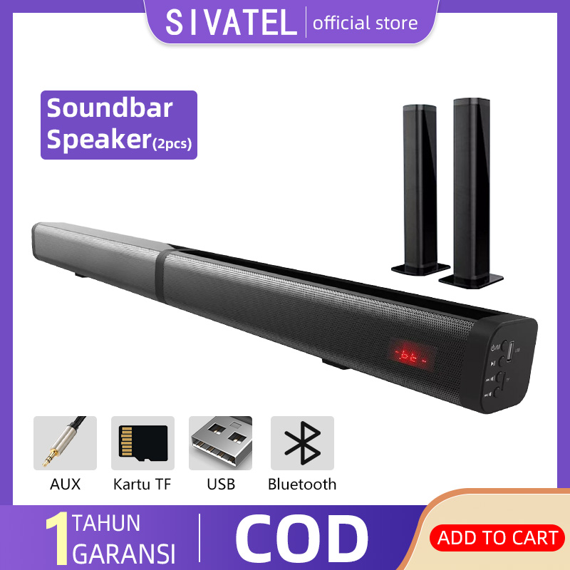 Turun 28%: Sivatel Speaker Bluetooth