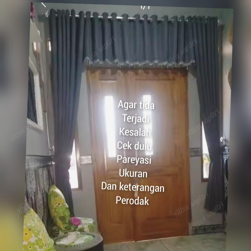 Turun 31%: gorden 1set poni pintu dan
