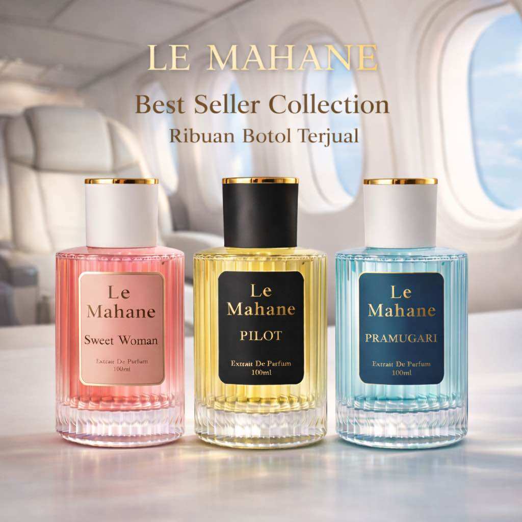 Turun 33%: Parfum Le Mahane 30ml 60ml