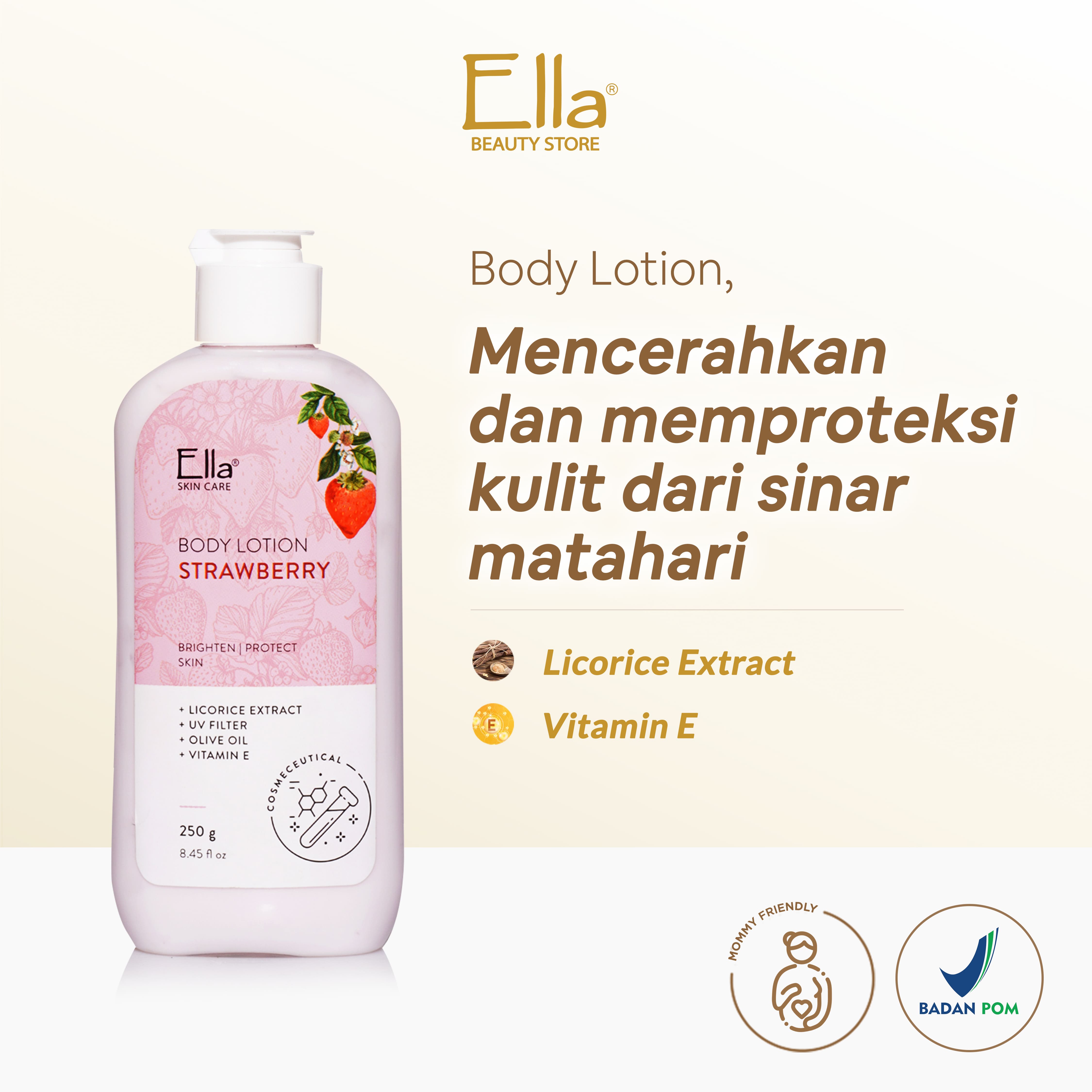Turun 20%: Ella Skincare Whitening Body