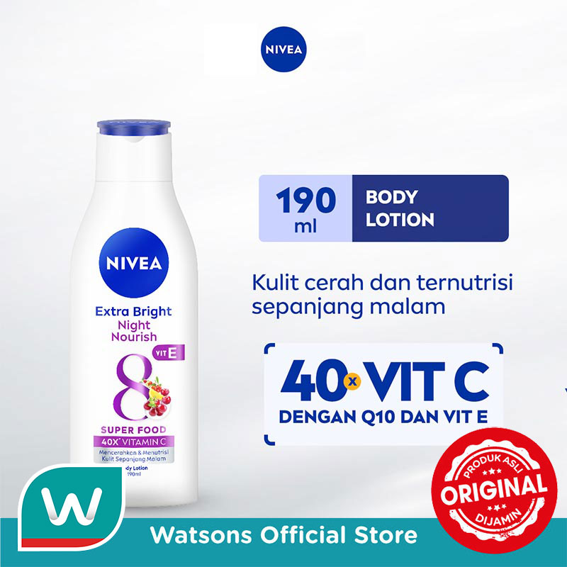 Turun 31%: Nivea Body Lotion Extra